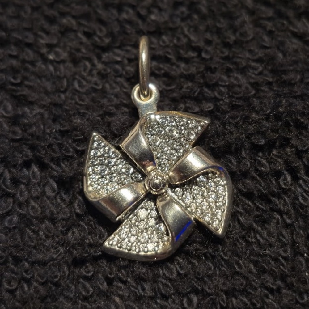 Pandora Rare Exclusive Staff-Only Windmill Charm SS 92.5%